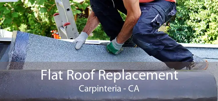 Flat Roof Replacement Carpinteria - CA