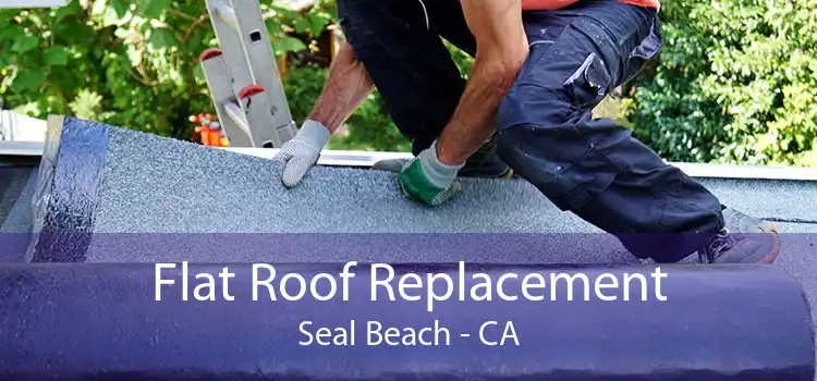 Flat Roof Replacement Seal Beach - CA